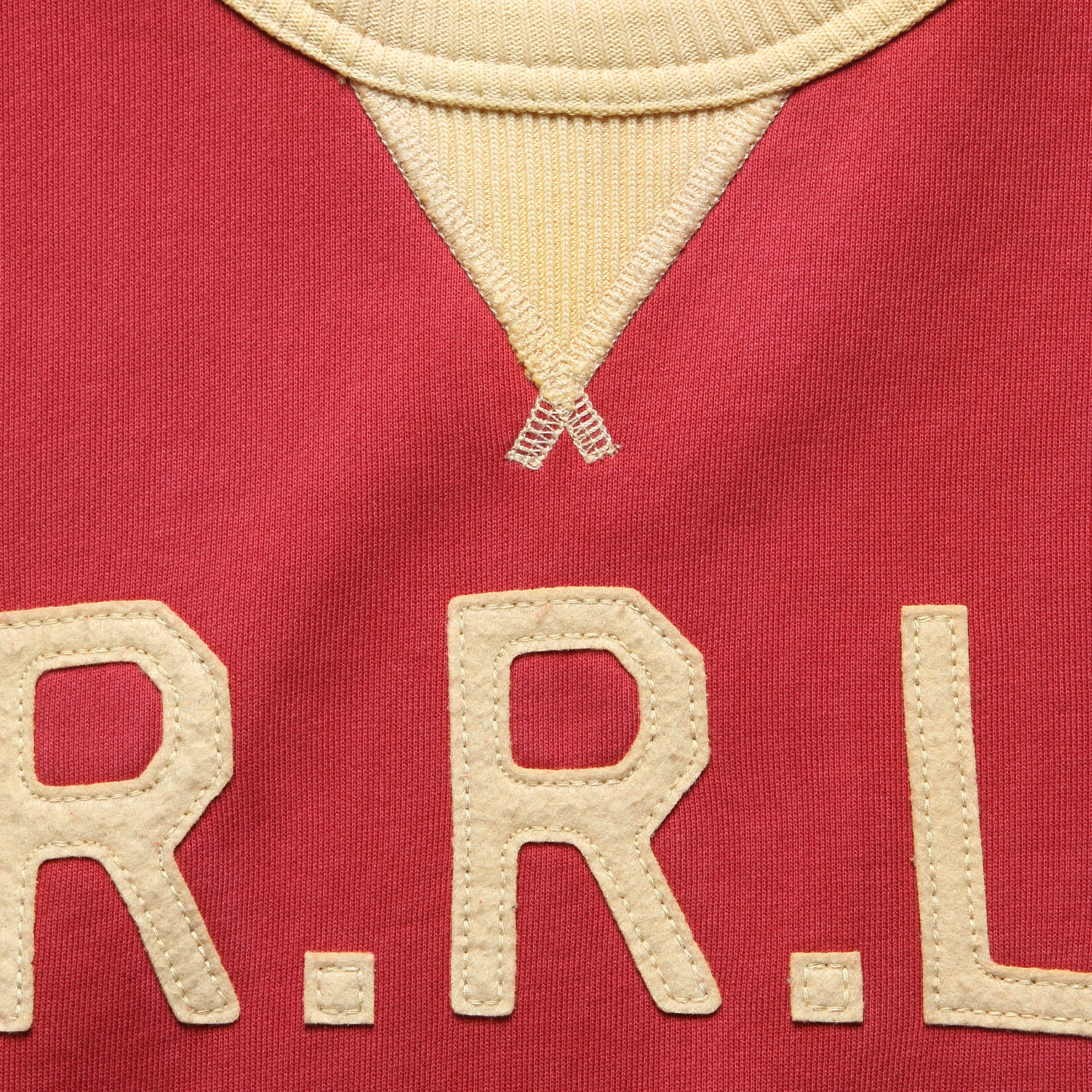 
                          Logo Sweatshirt - Red - RRL - STAG Provisions - Tops - Fleece / Sweatshirt
                        