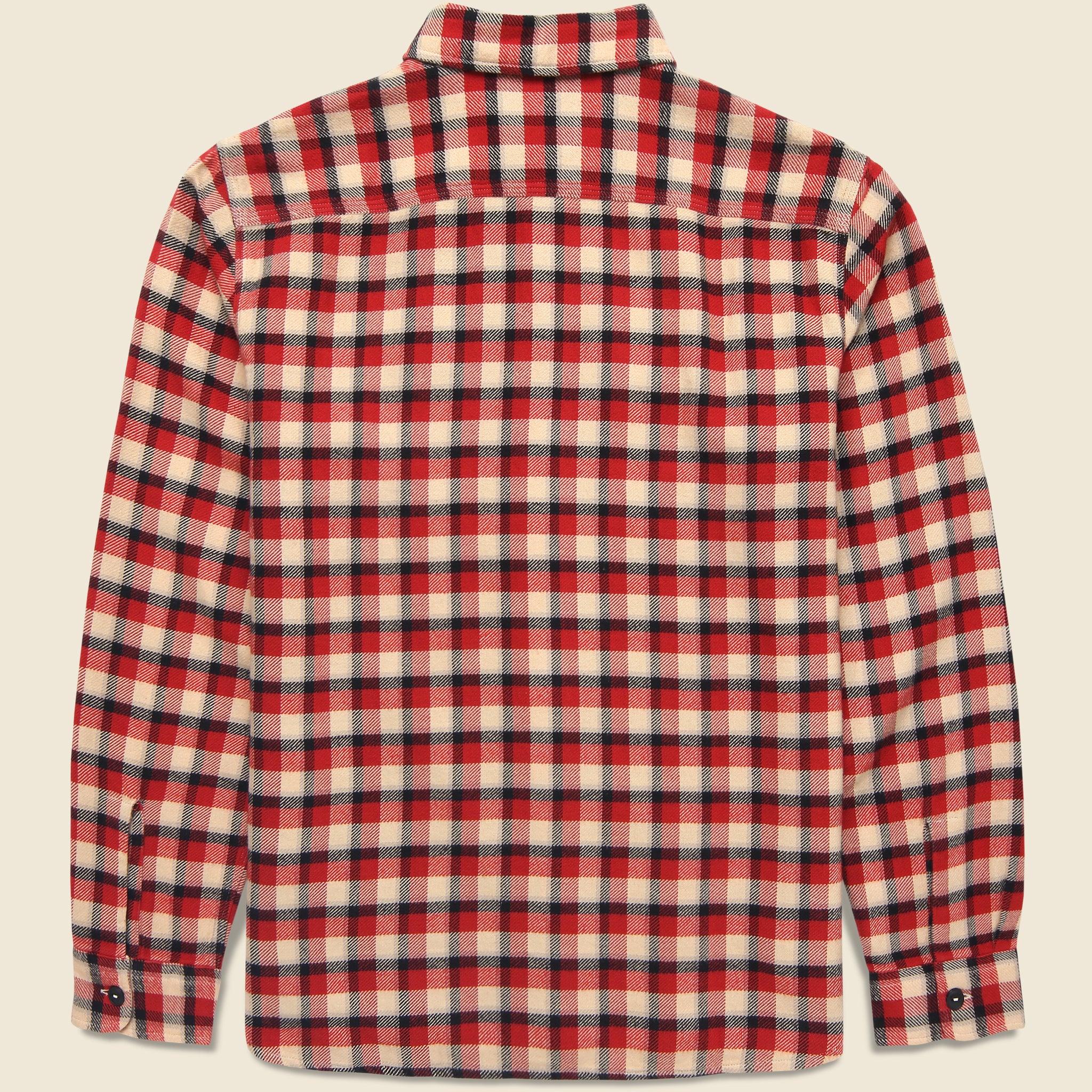 Matlock Sport Shirt - Red - RRL - STAG Provisions - Tops - L/S Woven - Plaid
