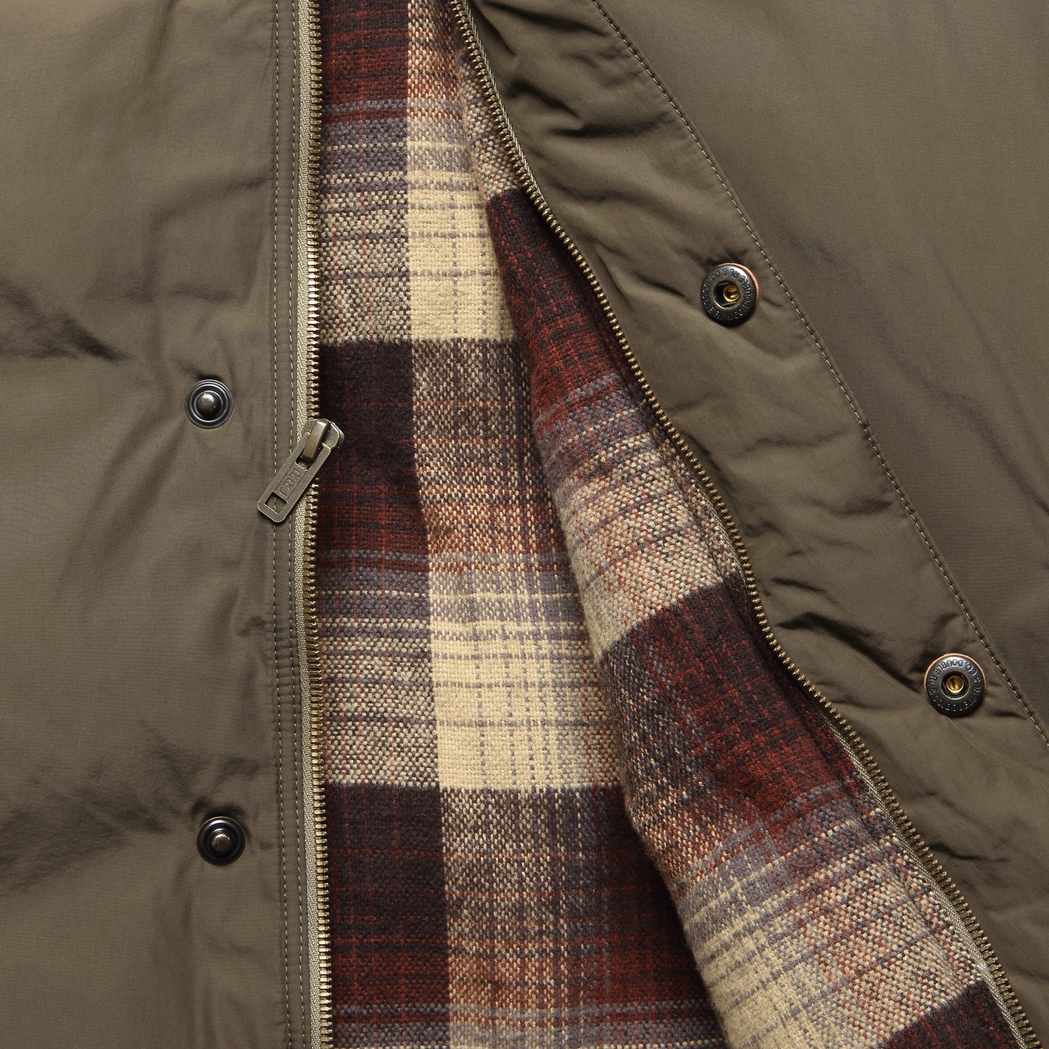 
                          Leather-Yoke Western Jacket - Olive - RRL - STAG Provisions - Outerwear - Coat / Jacket
                        