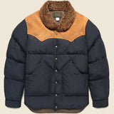 Shearling-Collar Western Jacket - Onyx - RRL - STAG Provisions - Outerwear - Coat / Jacket