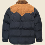 Shearling-Collar Western Jacket - Onyx - RRL - STAG Provisions - Outerwear - Coat / Jacket