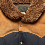 Shearling-Collar Western Jacket - Onyx - RRL - STAG Provisions - Outerwear - Coat / Jacket