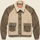 Denim Grizzly Jacket - Brown - RRL - STAG Provisions - Outerwear - Coat / Jacket