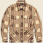 Jacquard Ruddick Cruiser - Brown - RRL - STAG Provisions - Outerwear - Shirt Jacket