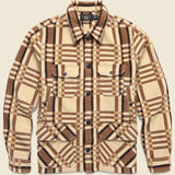 Jacquard Ruddick Cruiser - Brown - RRL - STAG Provisions - Outerwear - Shirt Jacket