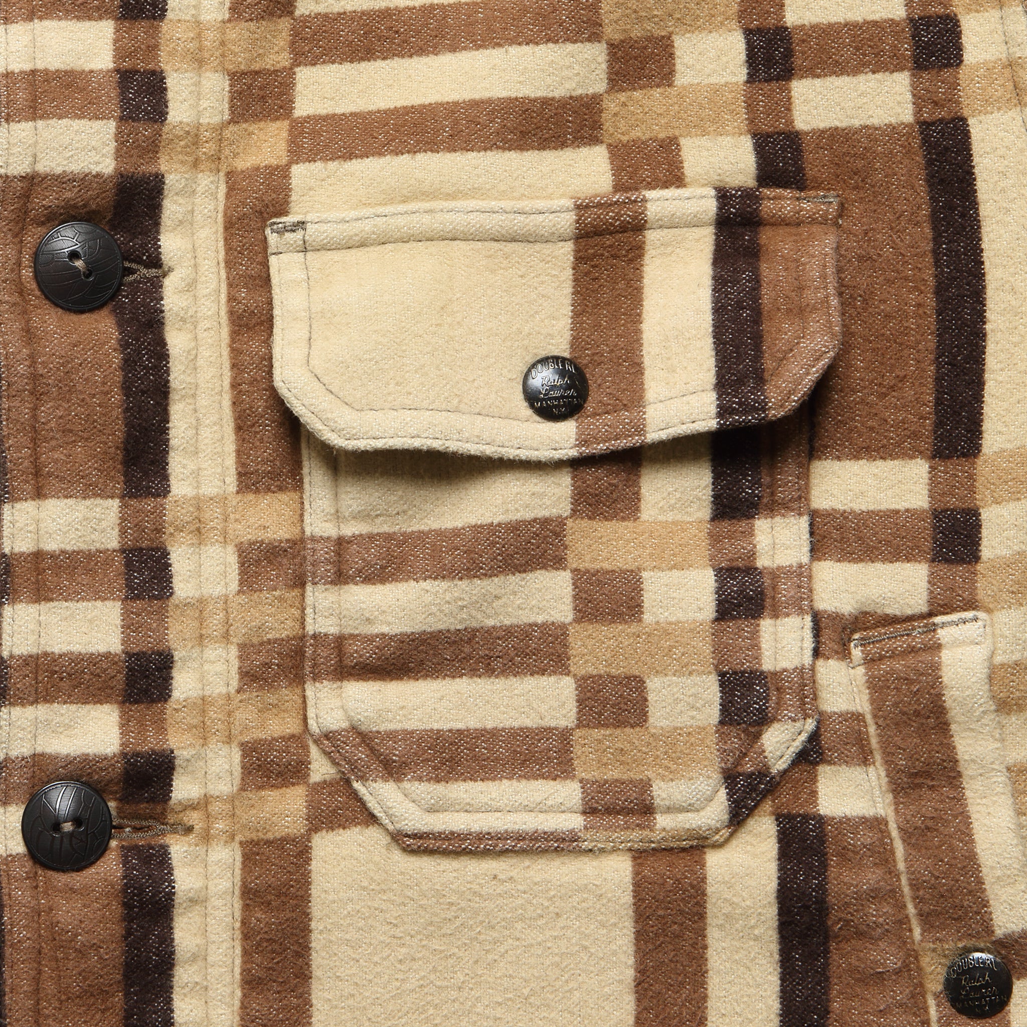 
                          Jacquard Ruddick Cruiser - Brown - RRL - STAG Provisions - Outerwear - Shirt Jacket
                        