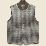 Jacquard Glen Vest - Black - RRL - STAG Provisions - Outerwear - Vest