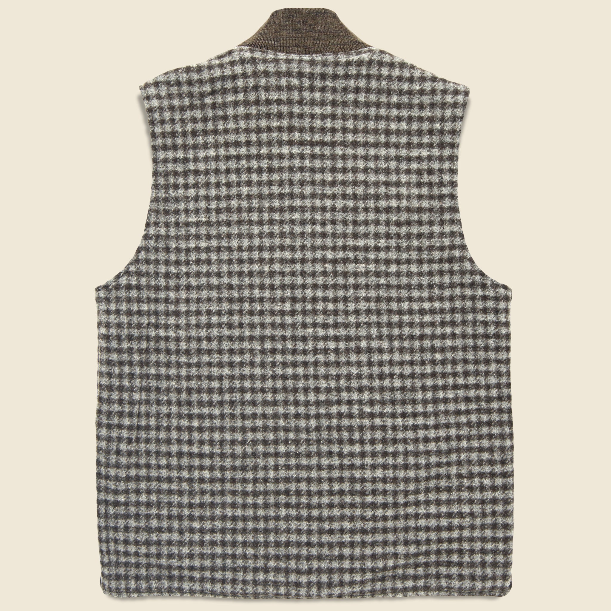 Jacquard Glen Vest - Black - RRL - STAG Provisions - Outerwear - Vest