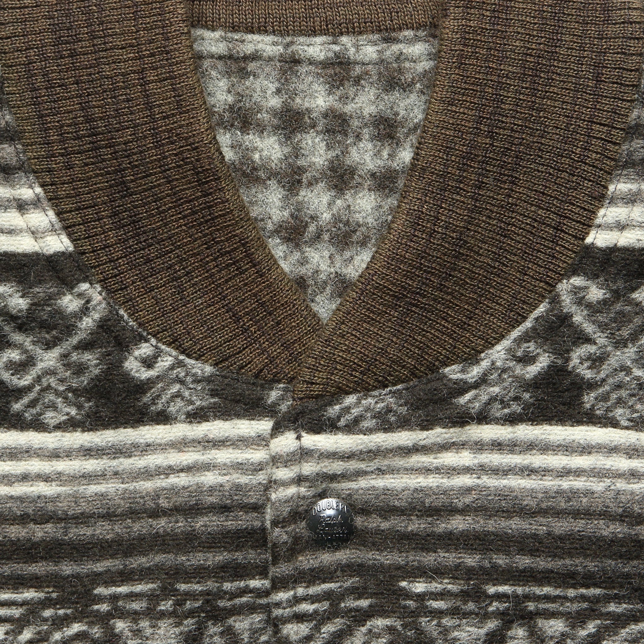 Jacquard Glen Vest - Black - RRL - STAG Provisions - Outerwear - Vest