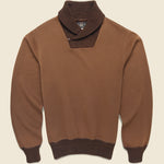 Morris Shawl Sweatshirt - Tan - RRL - STAG Provisions - Tops - Fleece / Sweatshirt
