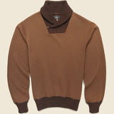 Morris Shawl Sweatshirt - Tan - RRL - STAG Provisions - Tops - Fleece / Sweatshirt