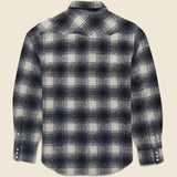 Jacquard Western Overshirt - Black - RRL - STAG Provisions - Tops - L/S Woven - Overshirt