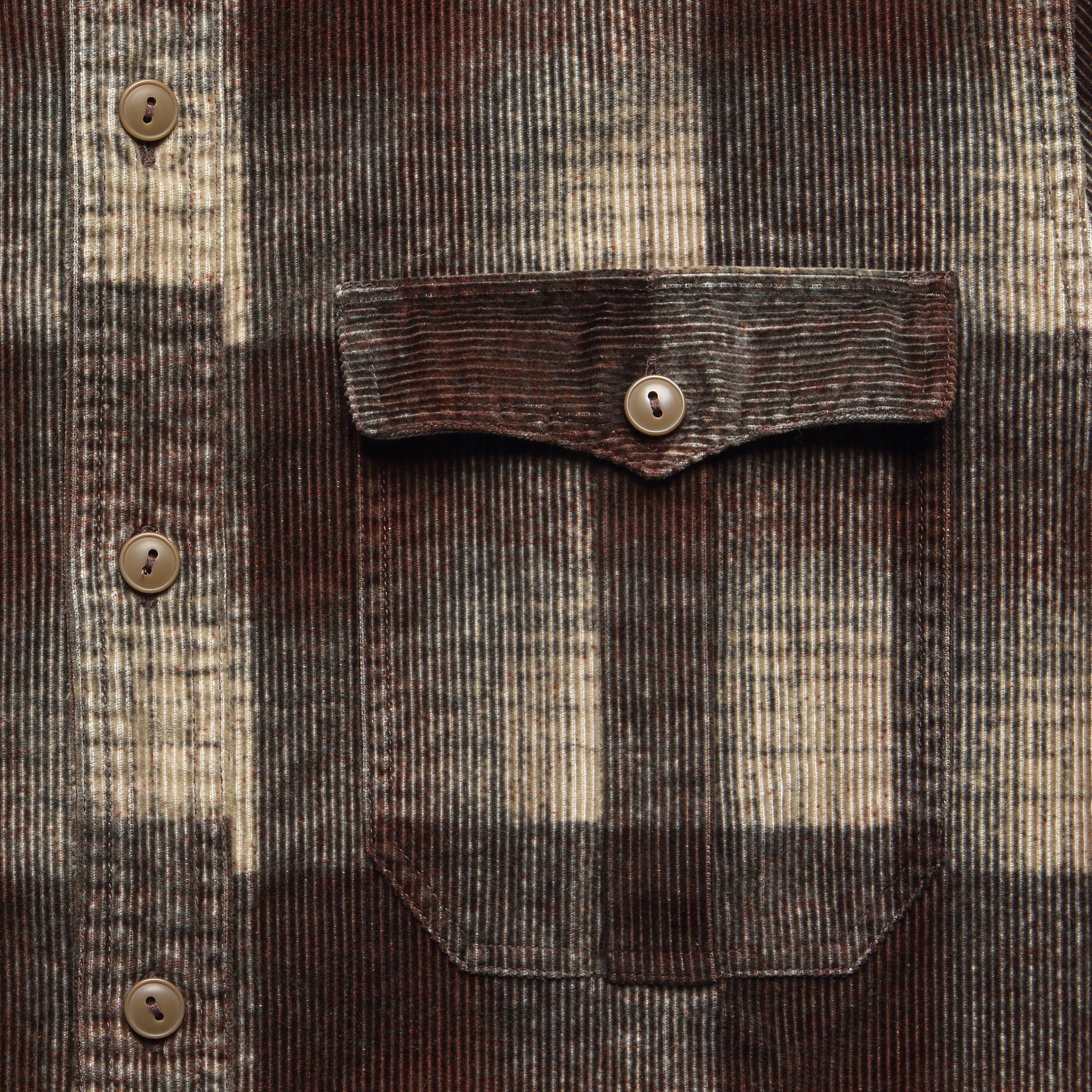 
                          Armory Sport Shirt - Brown - RRL - STAG Provisions - Tops - L/S Woven - Plaid
                        