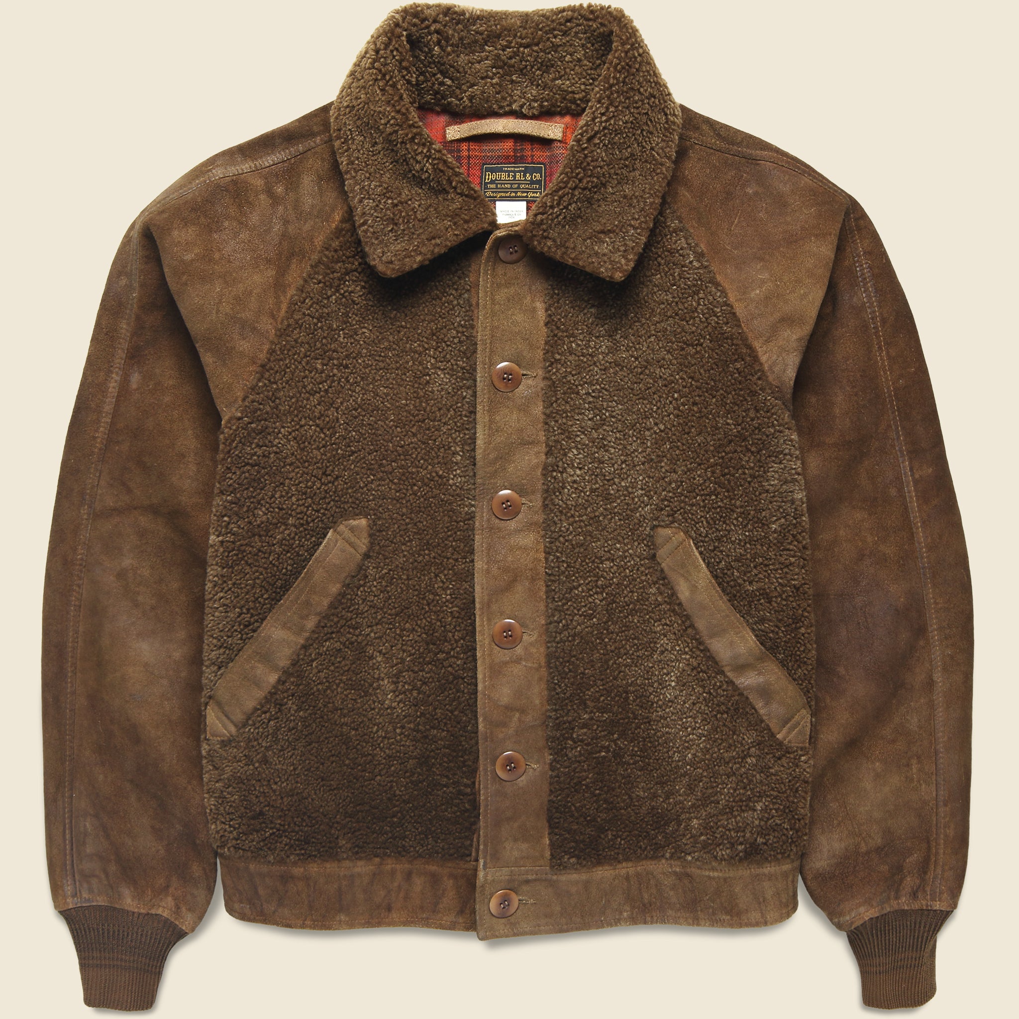 Scout Grizzly Jacket - Brown - RRL - STAG Provisions - Outerwear - Coat / Jacket