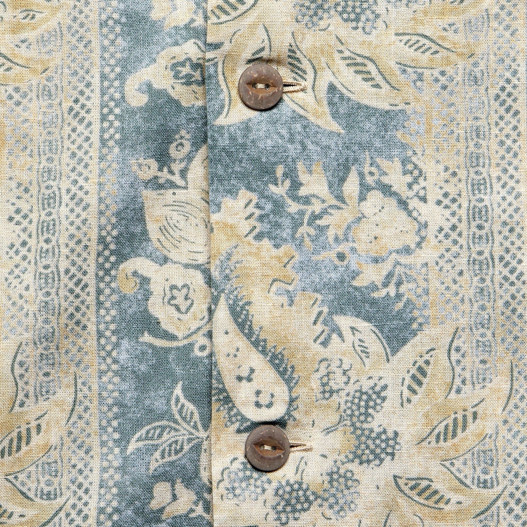 
                          Floral Camp Shirt - Indigo - RRL - STAG Provisions - Tops - S/S Woven - Other Pattern
                        