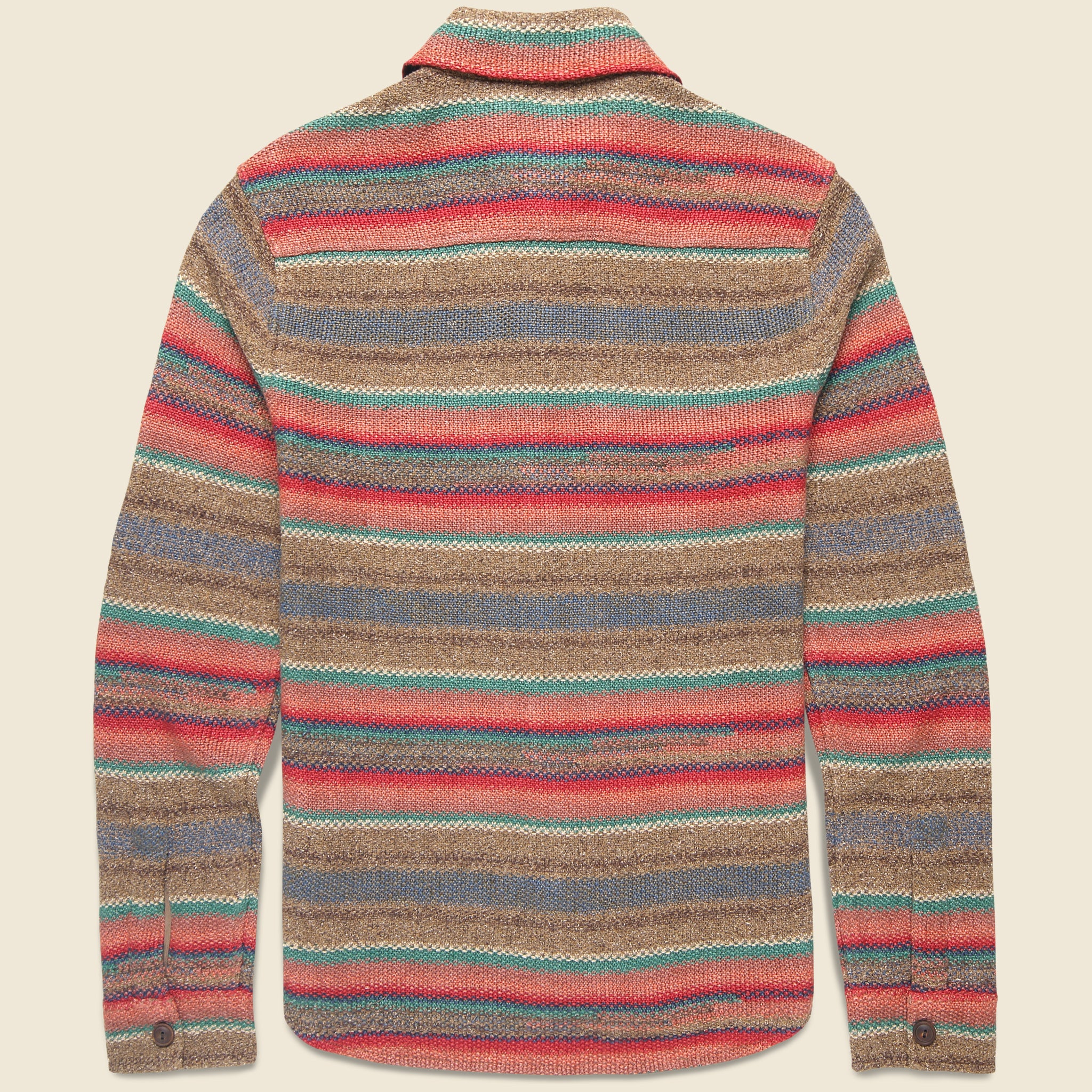 Matlock Sweater Shirt - Striped - RRL - STAG Provisions - Tops - L/S Knit