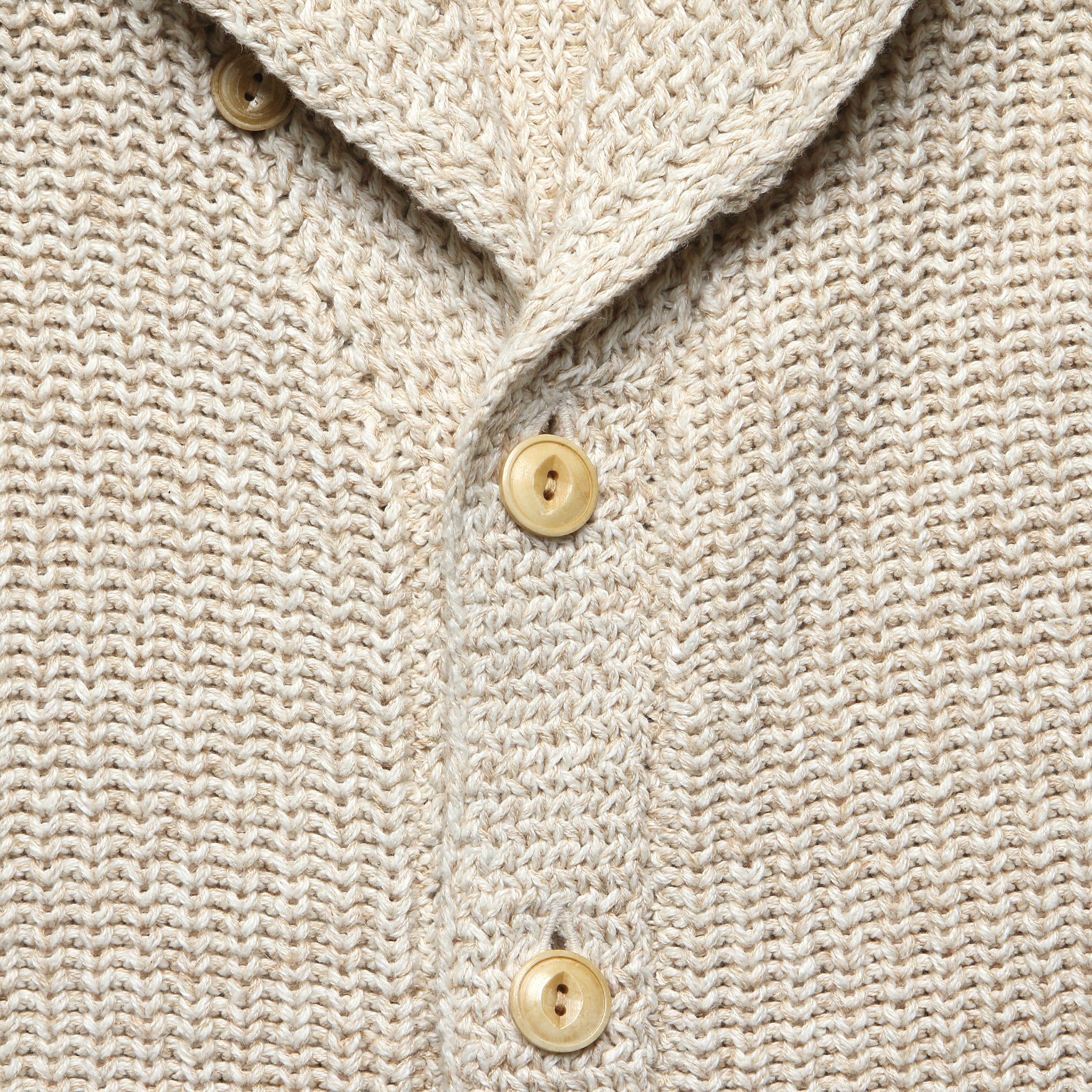 Shawl Collar Cardigan - Cream - RRL - STAG Provisions - Tops - Sweater