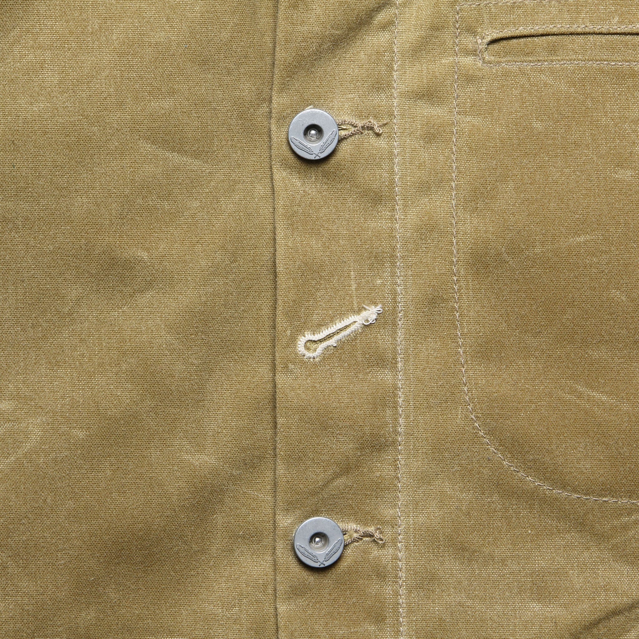 Supply Jacket - Blanket Lined Waxed Tan Ridgeline - Rogue Territory - STAG Provisions - Outerwear - Coat / Jacket
