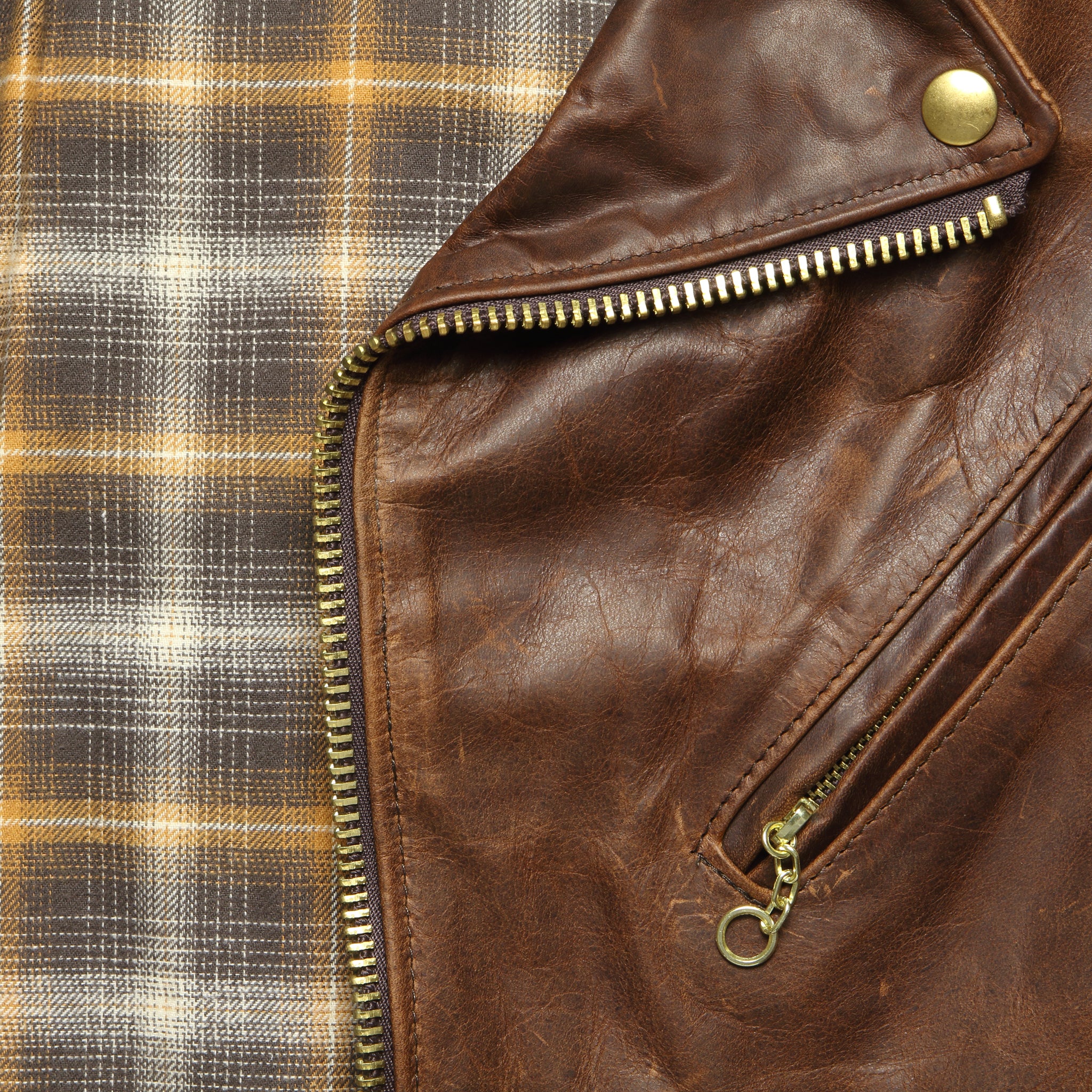 Perfecto Moto Jacket - Brown - Schott - STAG Provisions - Outerwear - Coat / Jacket