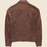 Nubuck Cowhide Mechanic Jacket - Brown - Schott - STAG Provisions - Outerwear - Coat / Jacket