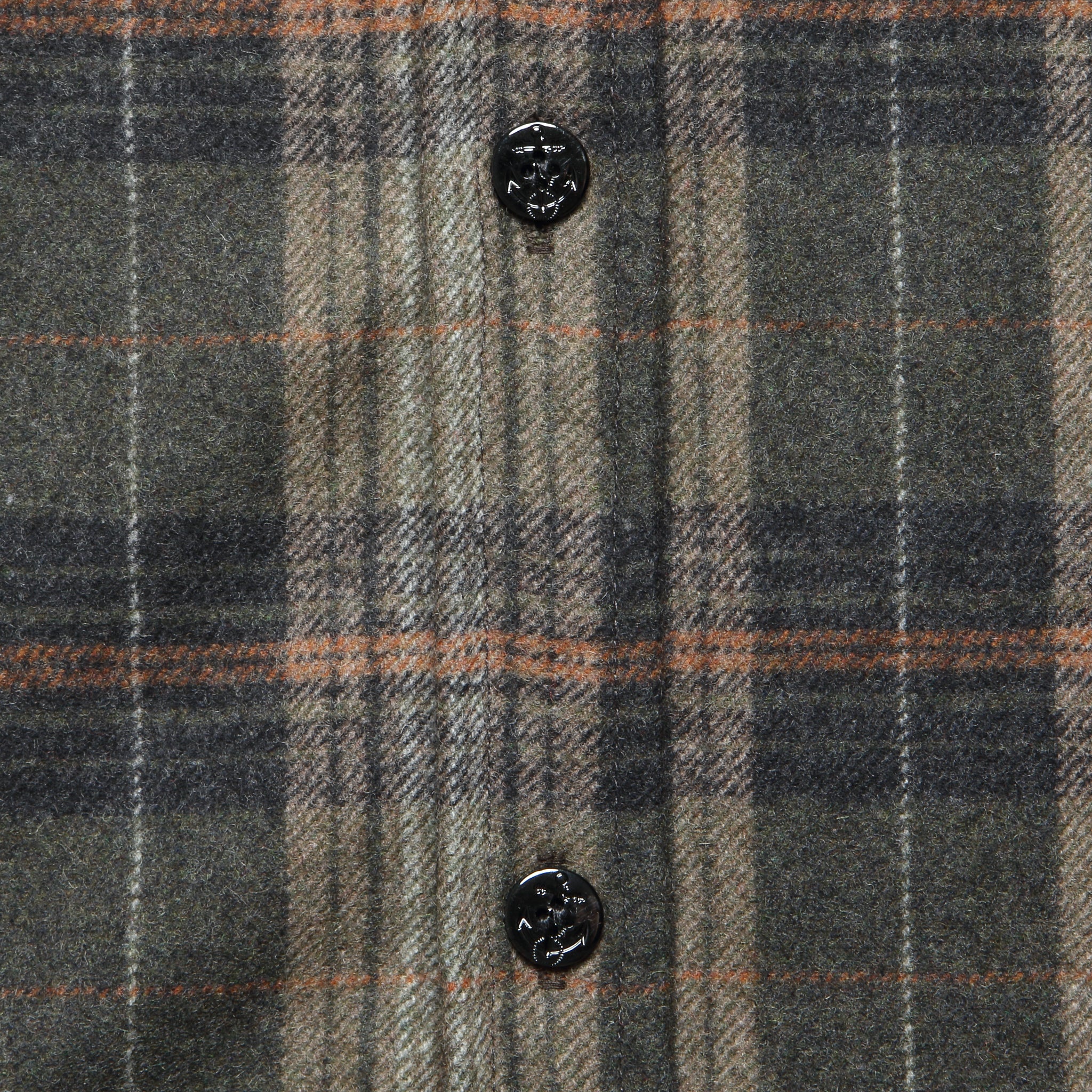 CPO Wool Shirt - Olive Plaid - Schott - STAG Provisions - Tops - L/S Woven - Overshirt