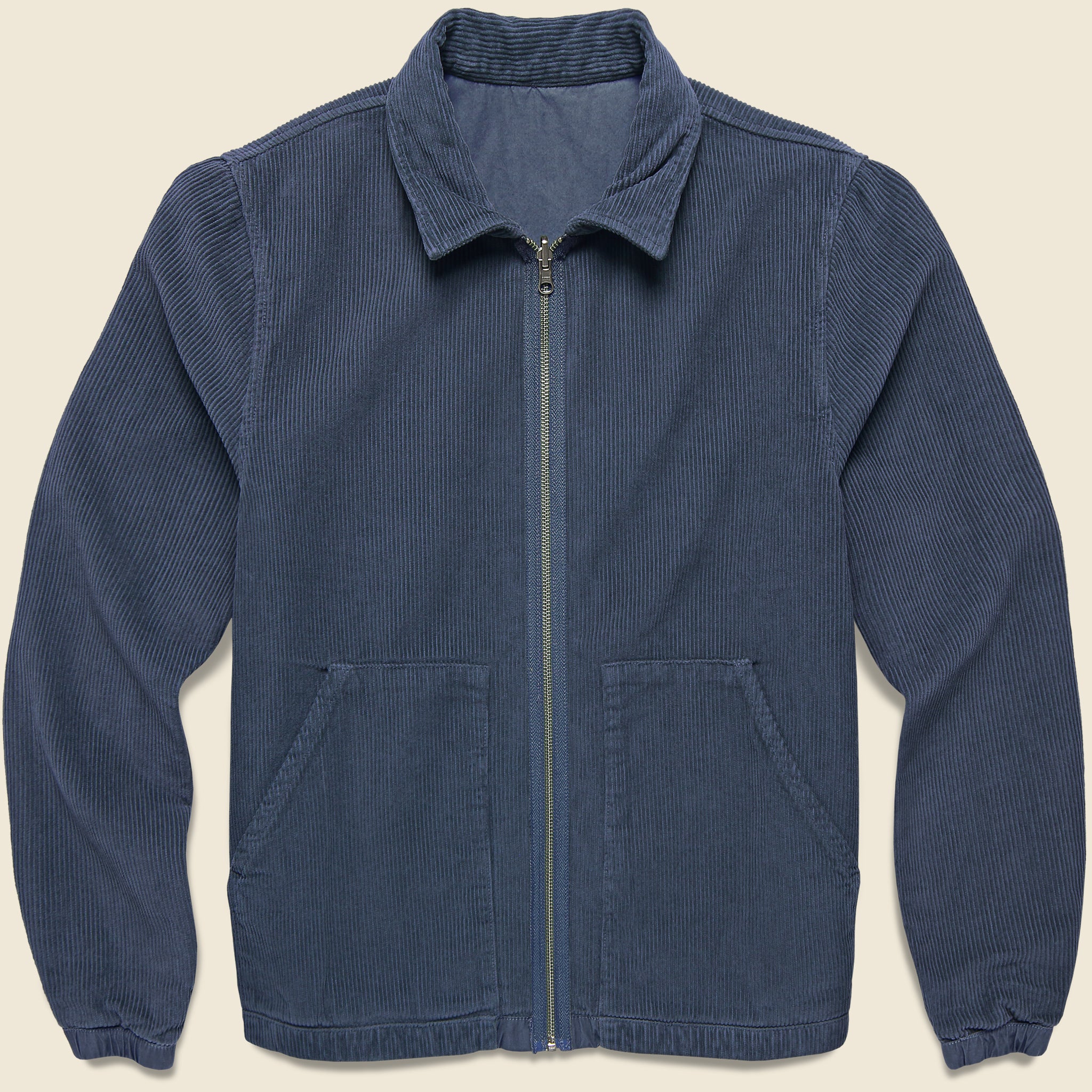 Reversible Corduroy Jacket - Marine - Save Khaki - STAG Provisions - Outerwear - Coat / Jacket