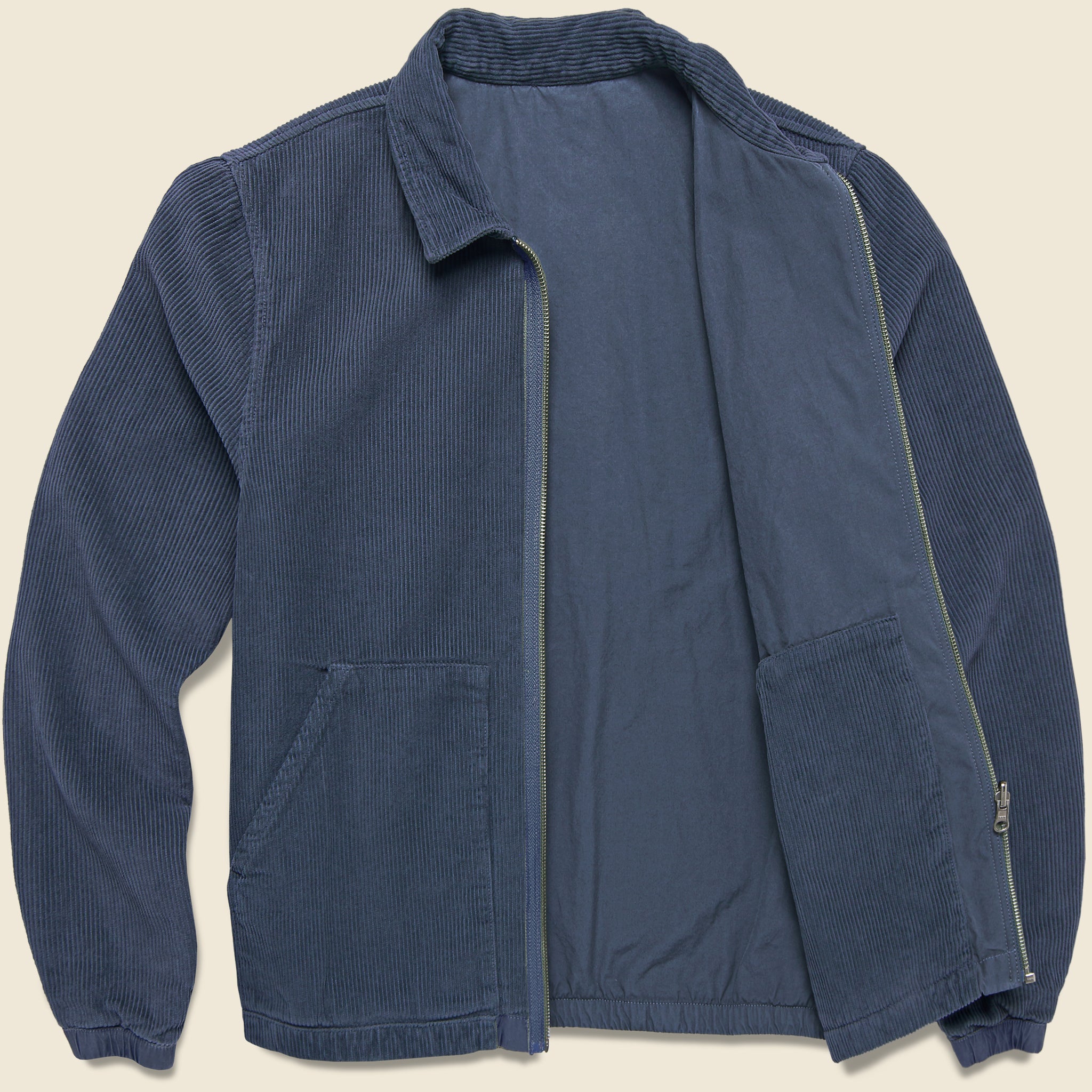 Reversible Corduroy Jacket - Marine - Save Khaki - STAG Provisions - Outerwear - Coat / Jacket