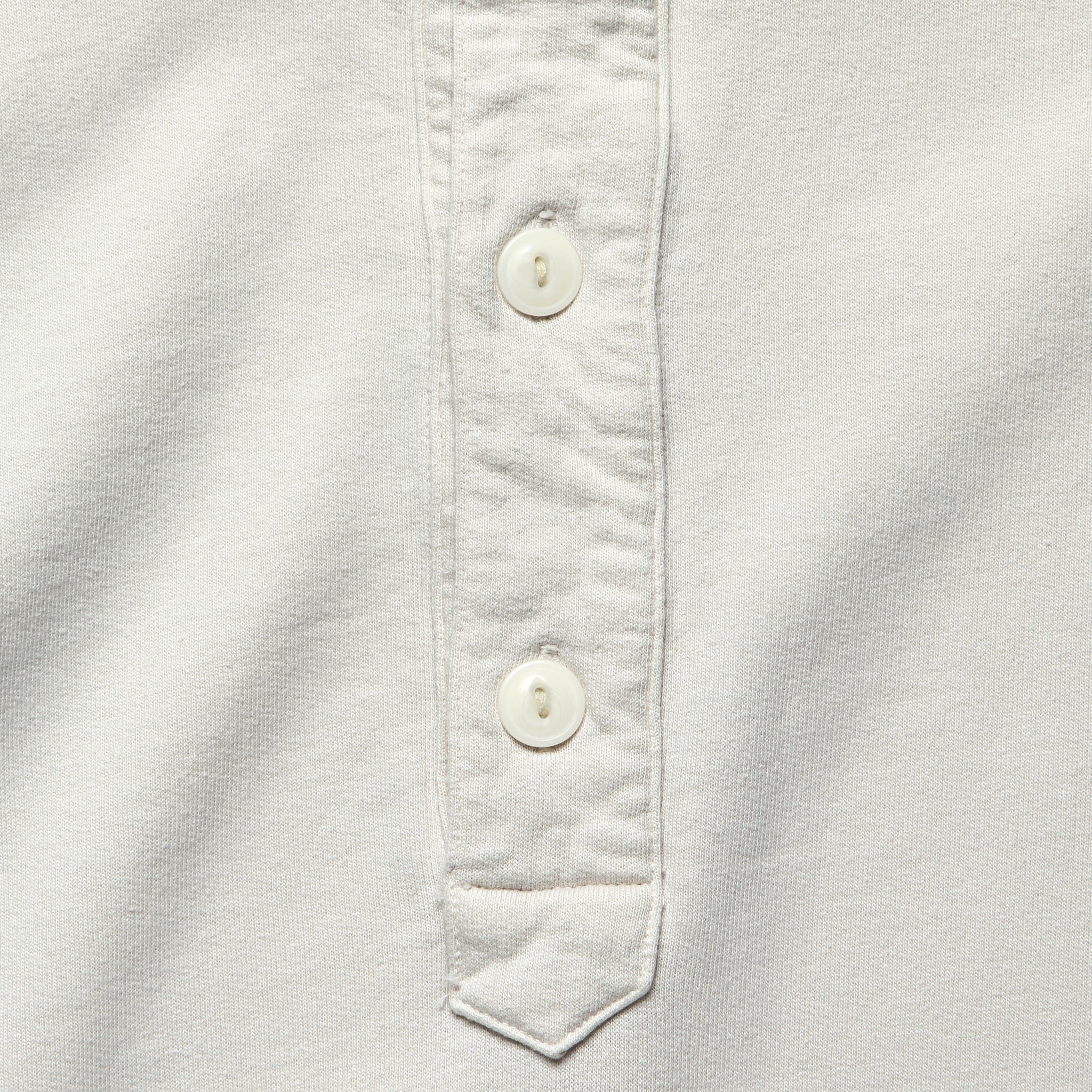 Supima Fleece Polo - Ash - Save Khaki - STAG Provisions - Tops - Fleece / Sweatshirt
