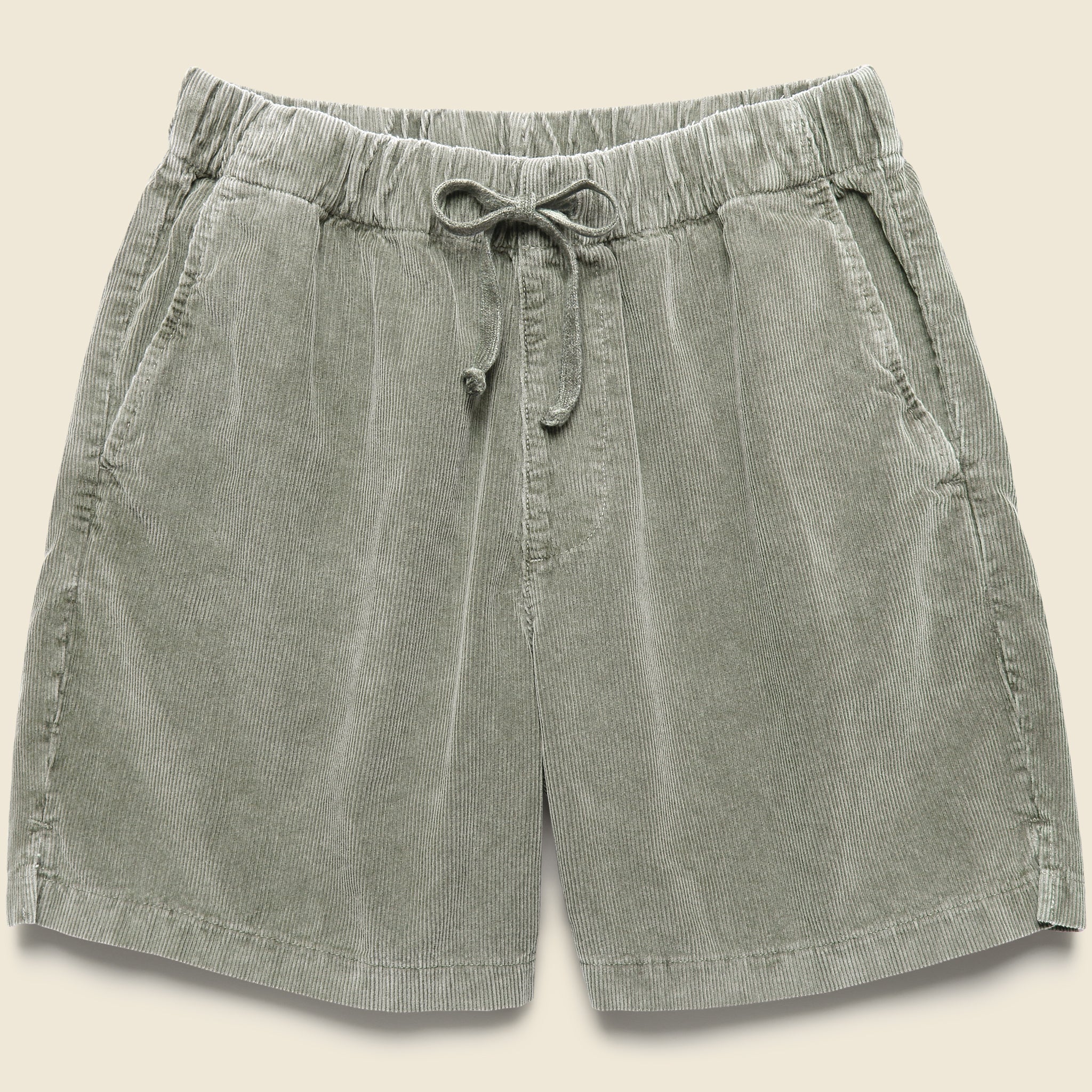6" Corduroy Easy Shorts - Khaki - Save Khaki - STAG Provisions - Shorts - Lounge