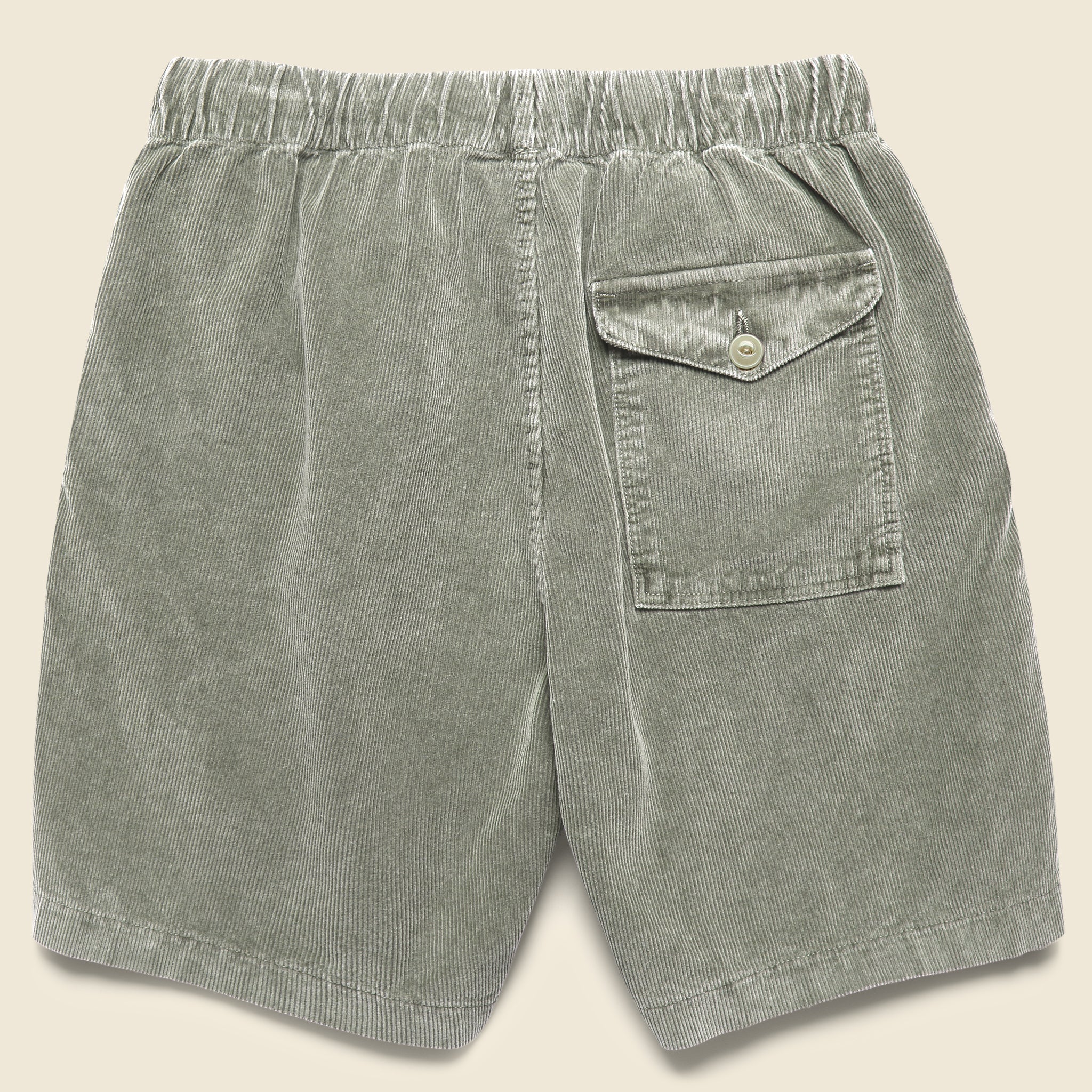 6" Corduroy Easy Shorts - Khaki - Save Khaki - STAG Provisions - Shorts - Lounge