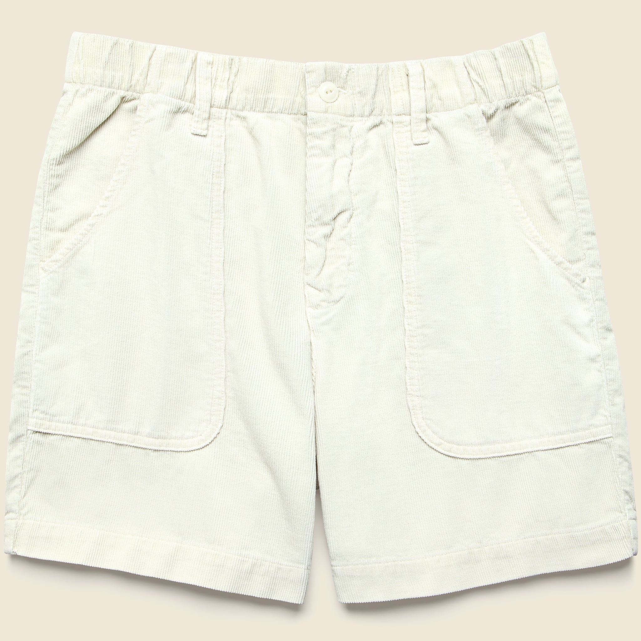 6" Corduroy Sport Short - Salt