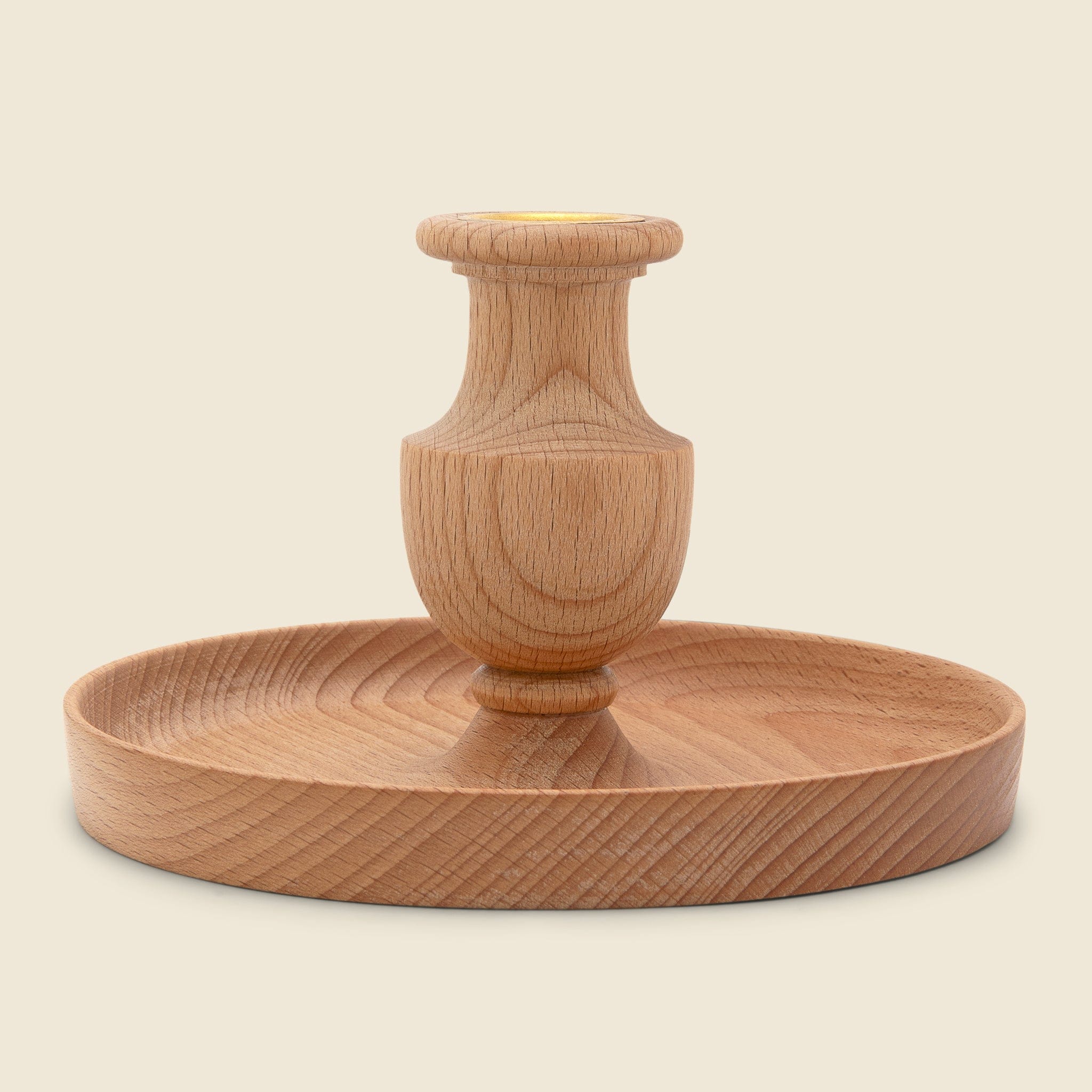 Small Kana Candlestick - Beechwood - Home - STAG Provisions - Home - Fragrance - Candle Holder
