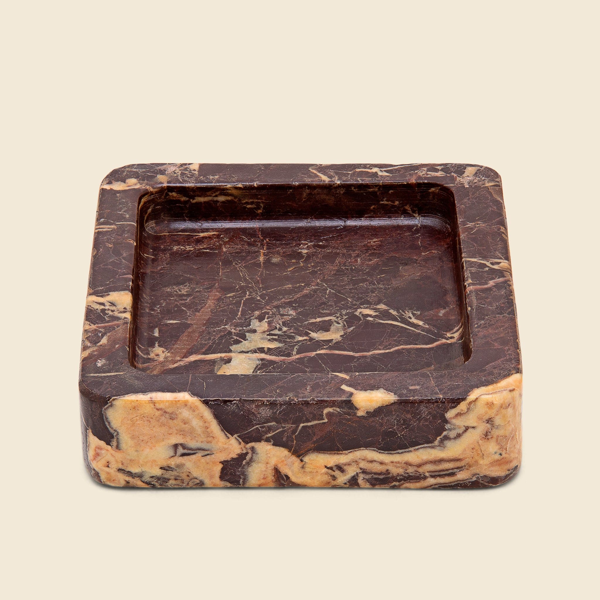 Small Marble Catch-All - Crimson - Home - STAG Provisions - Home - Art & Accessories - Tray