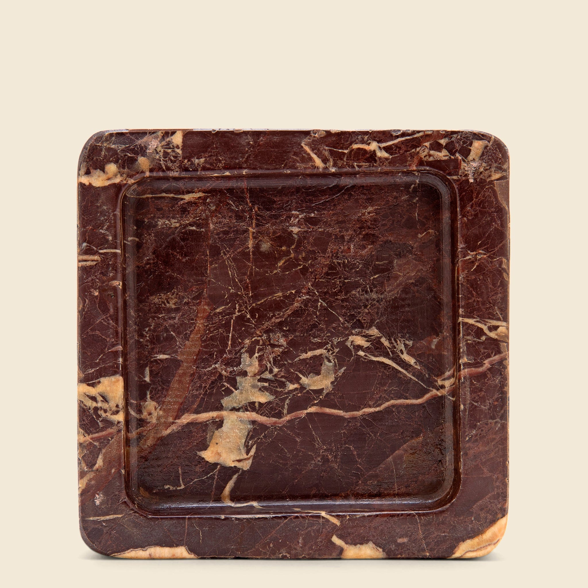 Small Marble Catch-All - Crimson - Home - STAG Provisions - Home - Art & Accessories - Tray