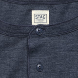 The Regulation Henley - Navy Heather - STAG - STAG Provisions - Tops - L/S Knit