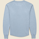 The Regulation Henley - Light Blue Heather - STAG - STAG Provisions - Tops - L/S Knit