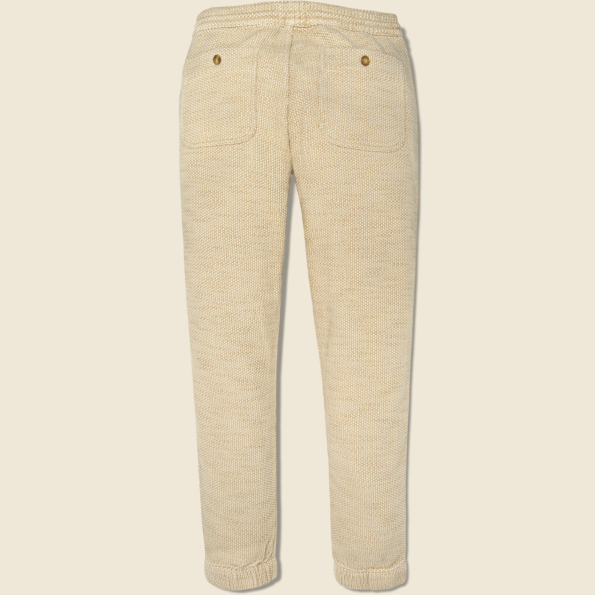 Apres Pant - Natural Sashiko - Taylor Stitch - STAG Provisions - Pants - Lounge
