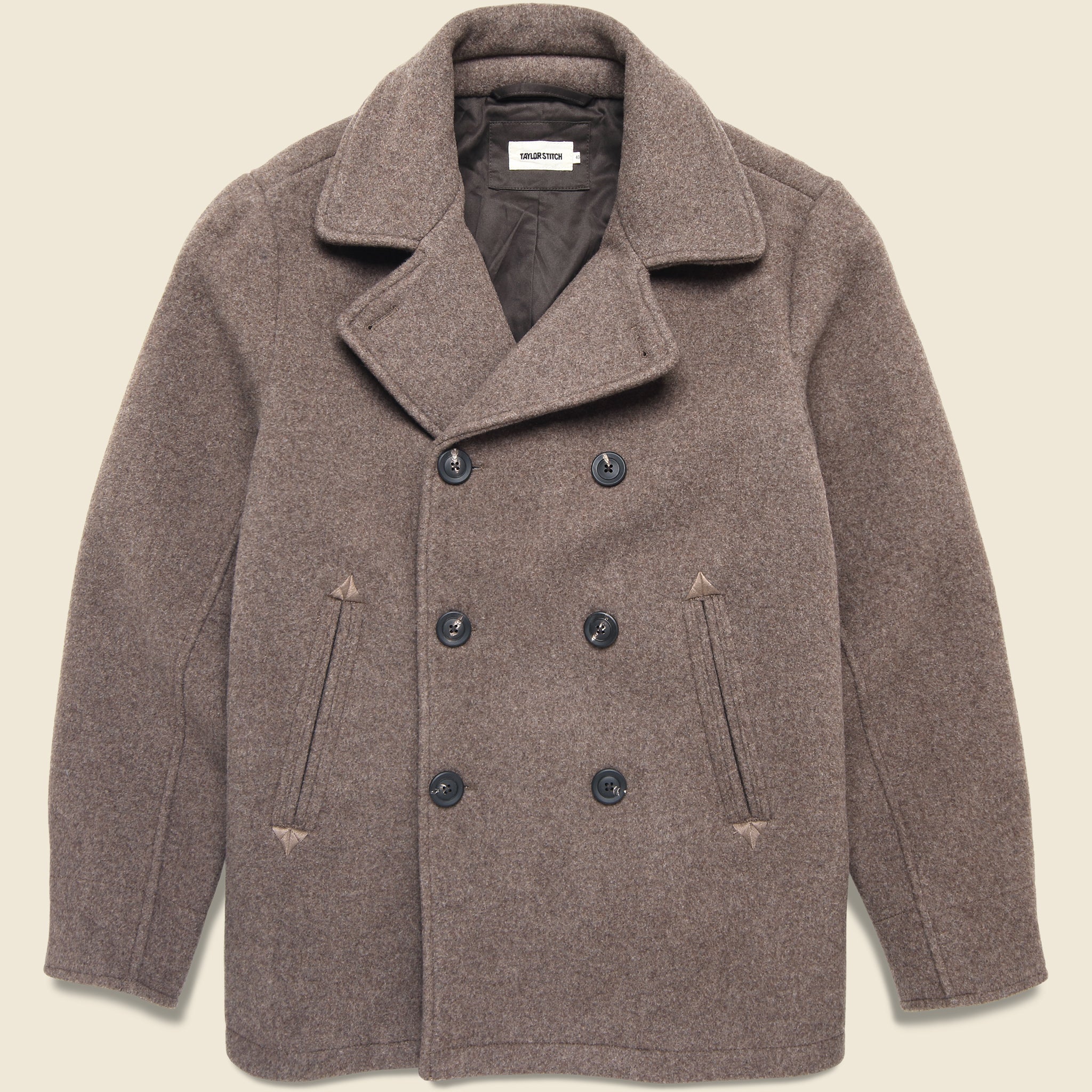 Mariner Coat - Sable Melton Wool - Taylor Stitch - STAG Provisions - Outerwear - Coat / Jacket
