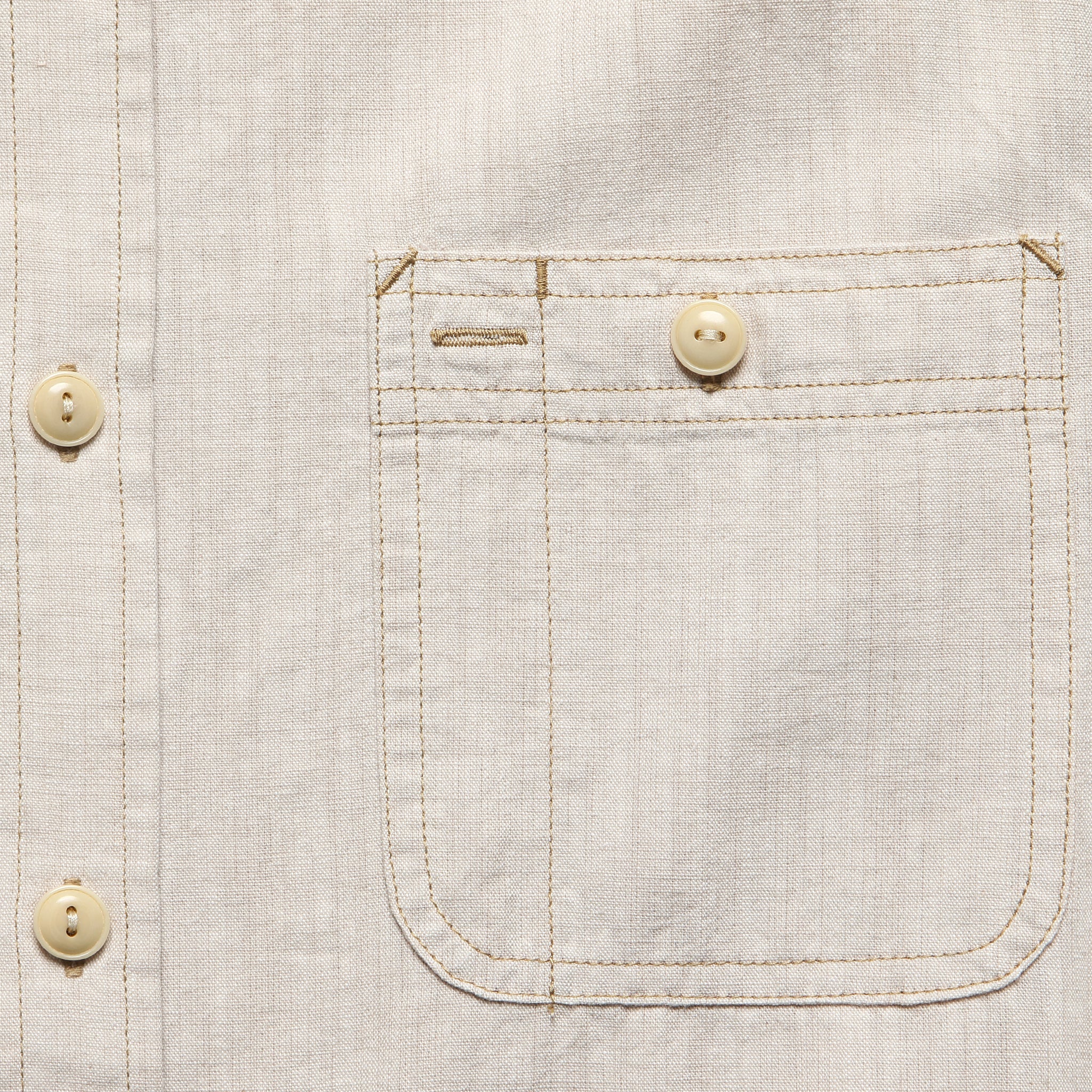 Foundry Shirt - Natural Chambray - Taylor Stitch - STAG Provisions - Tops - L/S Woven - Solid