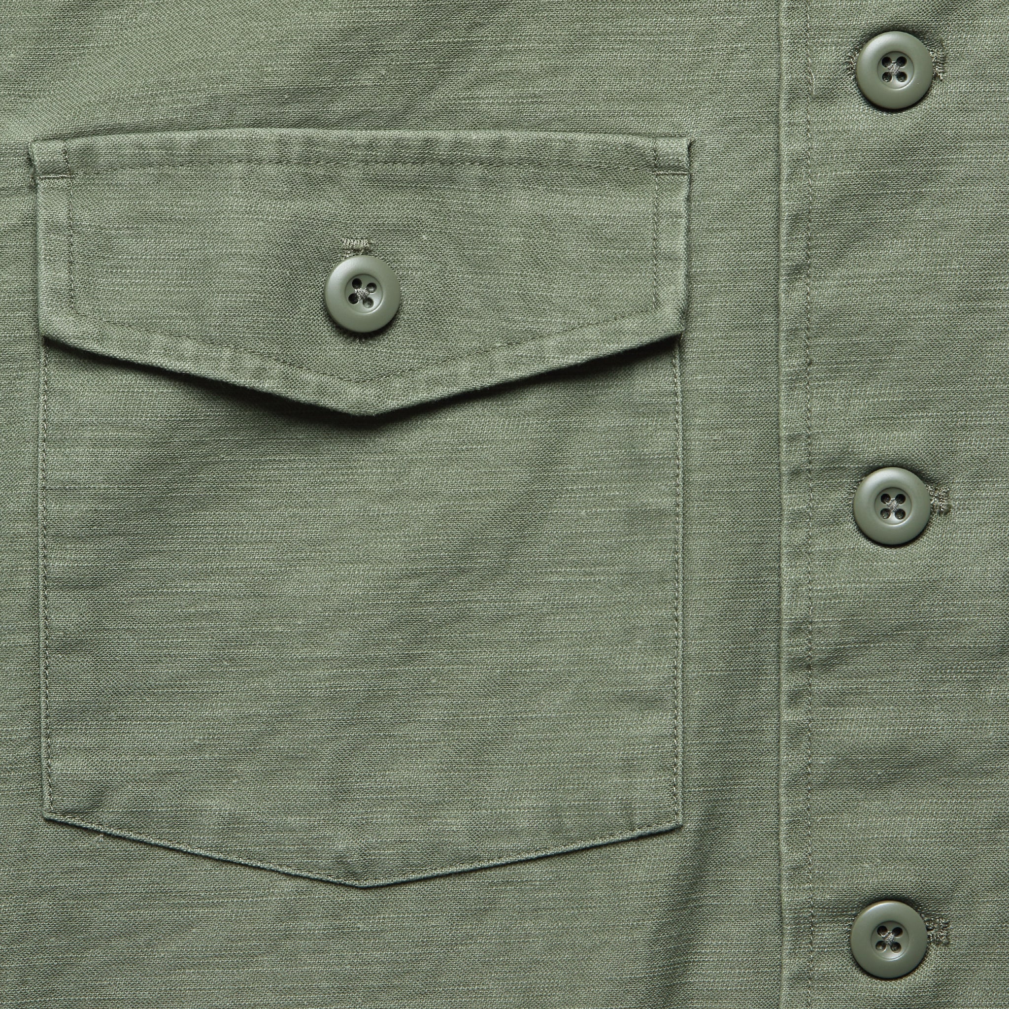 Surplus Shirt - Olive Sateen - Taylor Stitch - STAG Provisions - Tops - S/S Woven - Solid