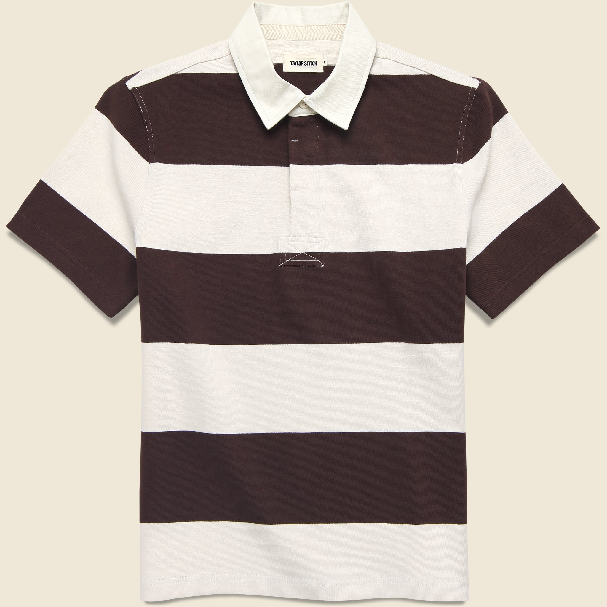 Rugby Shirt - Port Stripe