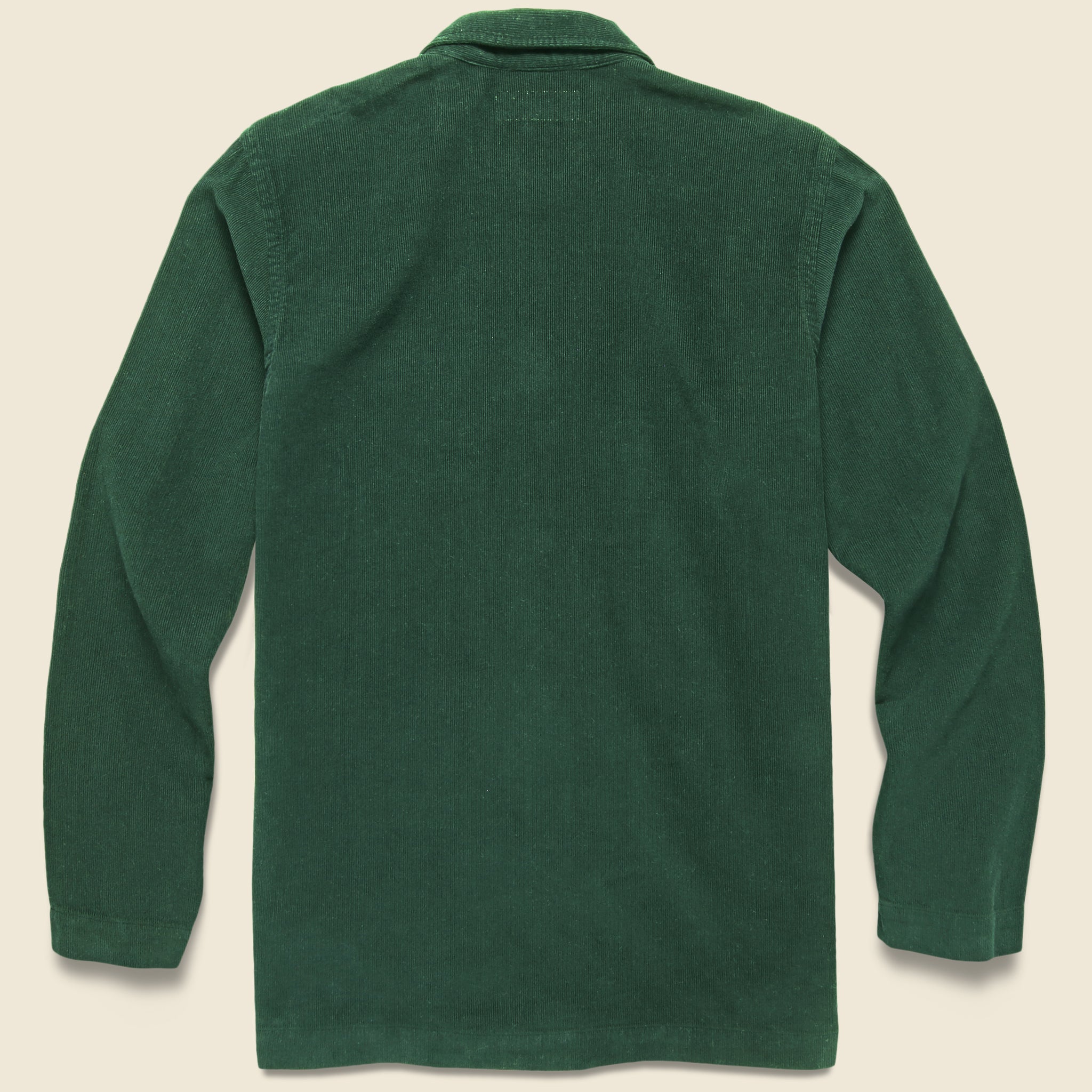 Fine Cord Bakers Overshirt - Green - Universal Works - STAG Provisions - Tops - L/S Woven - Overshirt