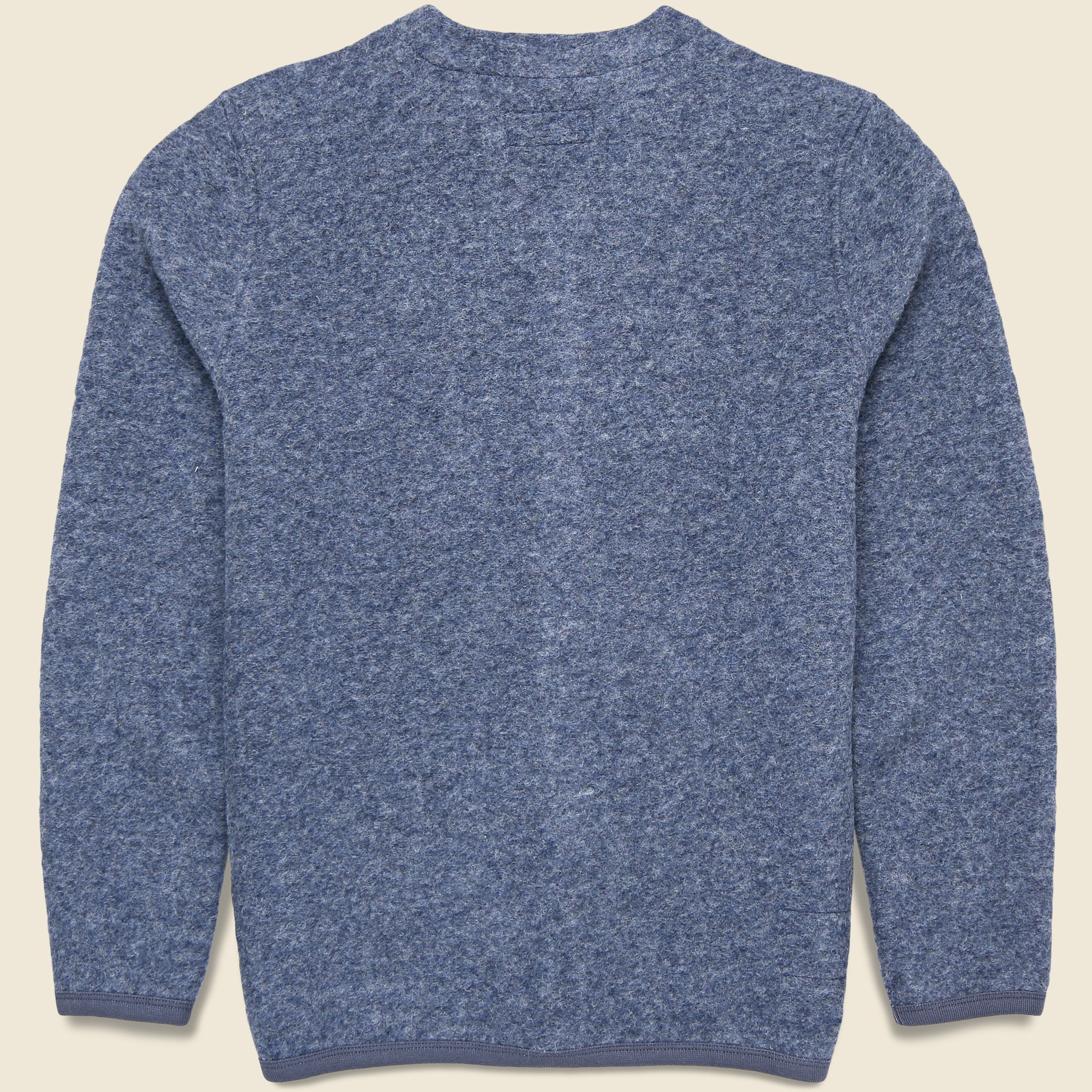 Wool Fleece Cardigan - Slate Blue - Universal Works - STAG Provisions - Tops - Sweater
