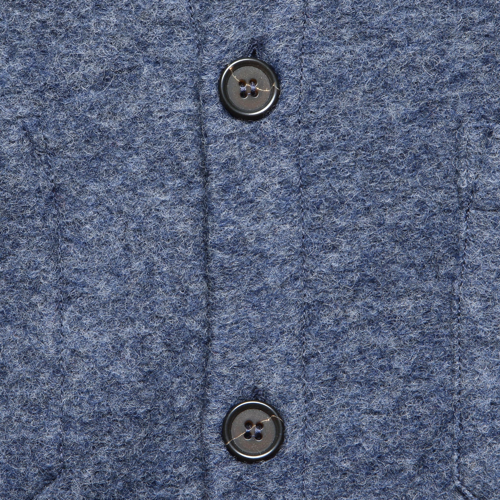 Wool Fleece Cardigan - Slate Blue - Universal Works - STAG Provisions - Tops - Sweater