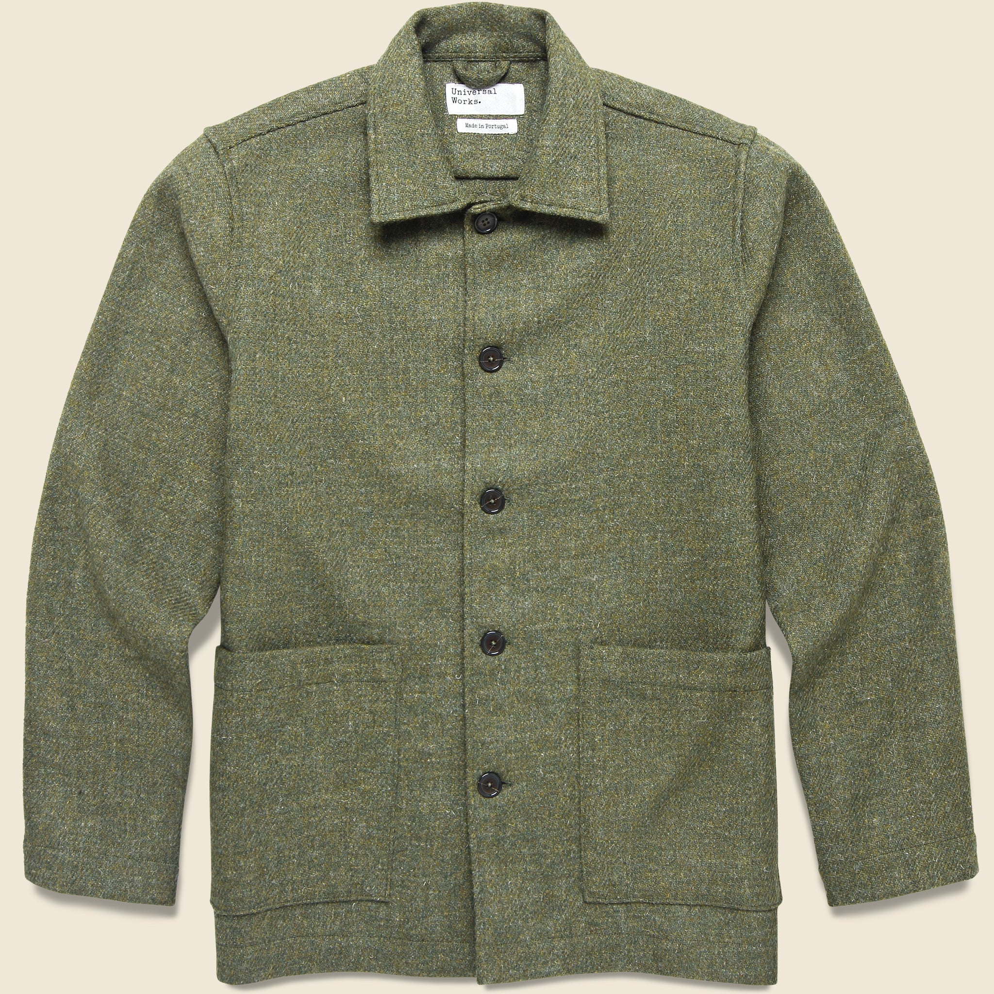 Harris Tweed Easy Jacket - Olive