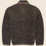 Bouclet Fleece Lancaster Jacket - Brown - Universal Works - STAG Provisions - Outerwear - Coat / Jacket