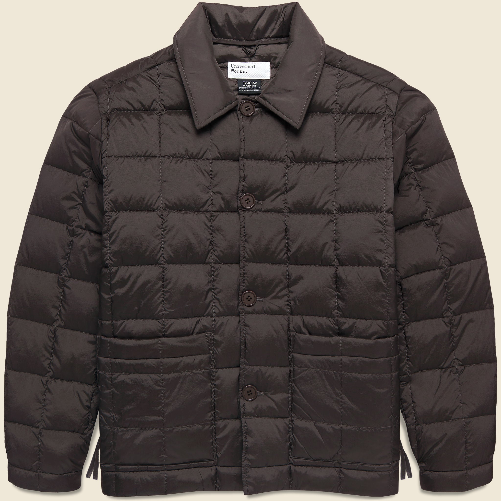 Down Rams Jacket - Brown