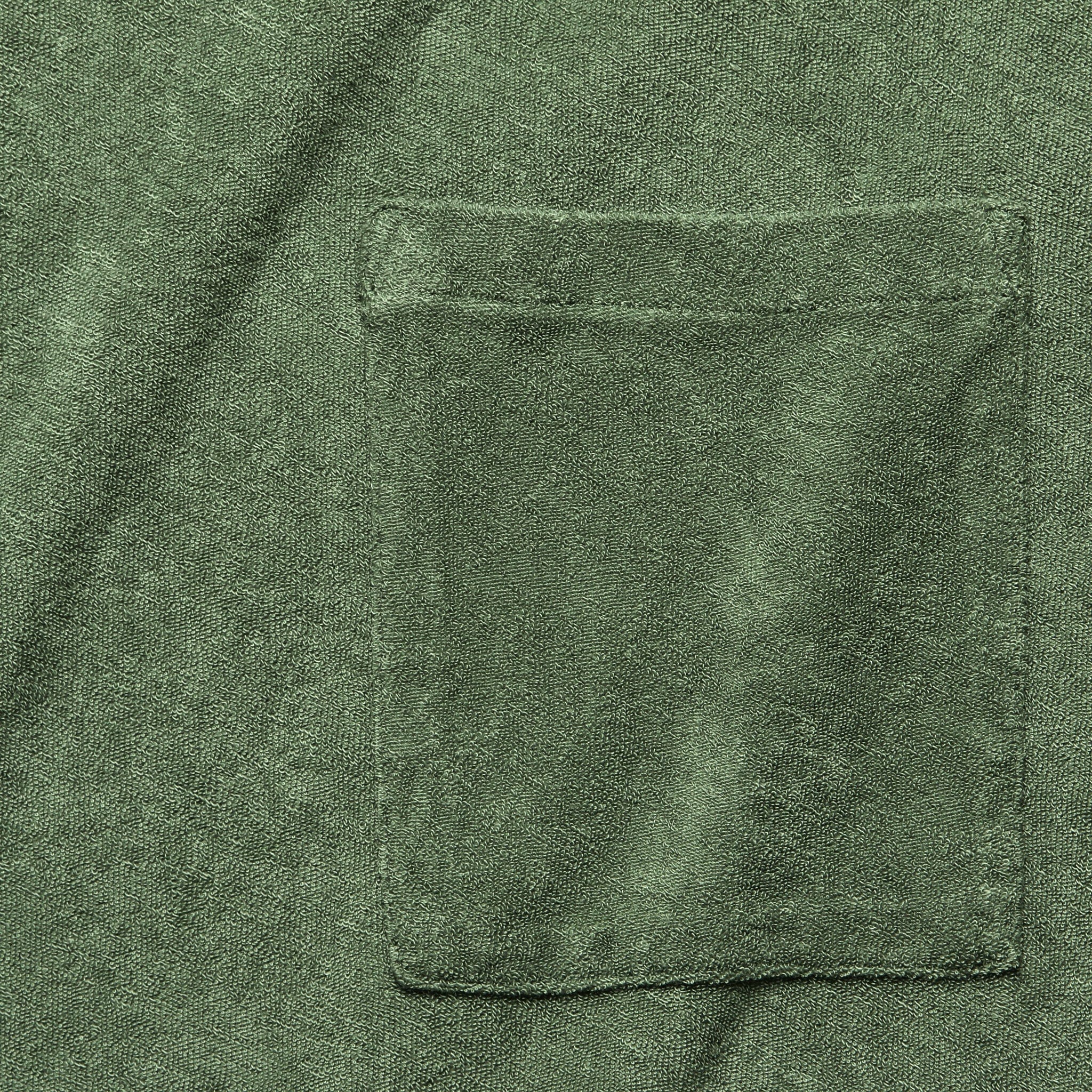 Terry Fleece Vacation Polo - Birch - Universal Works - STAG Provisions - Tops - S/S Knit