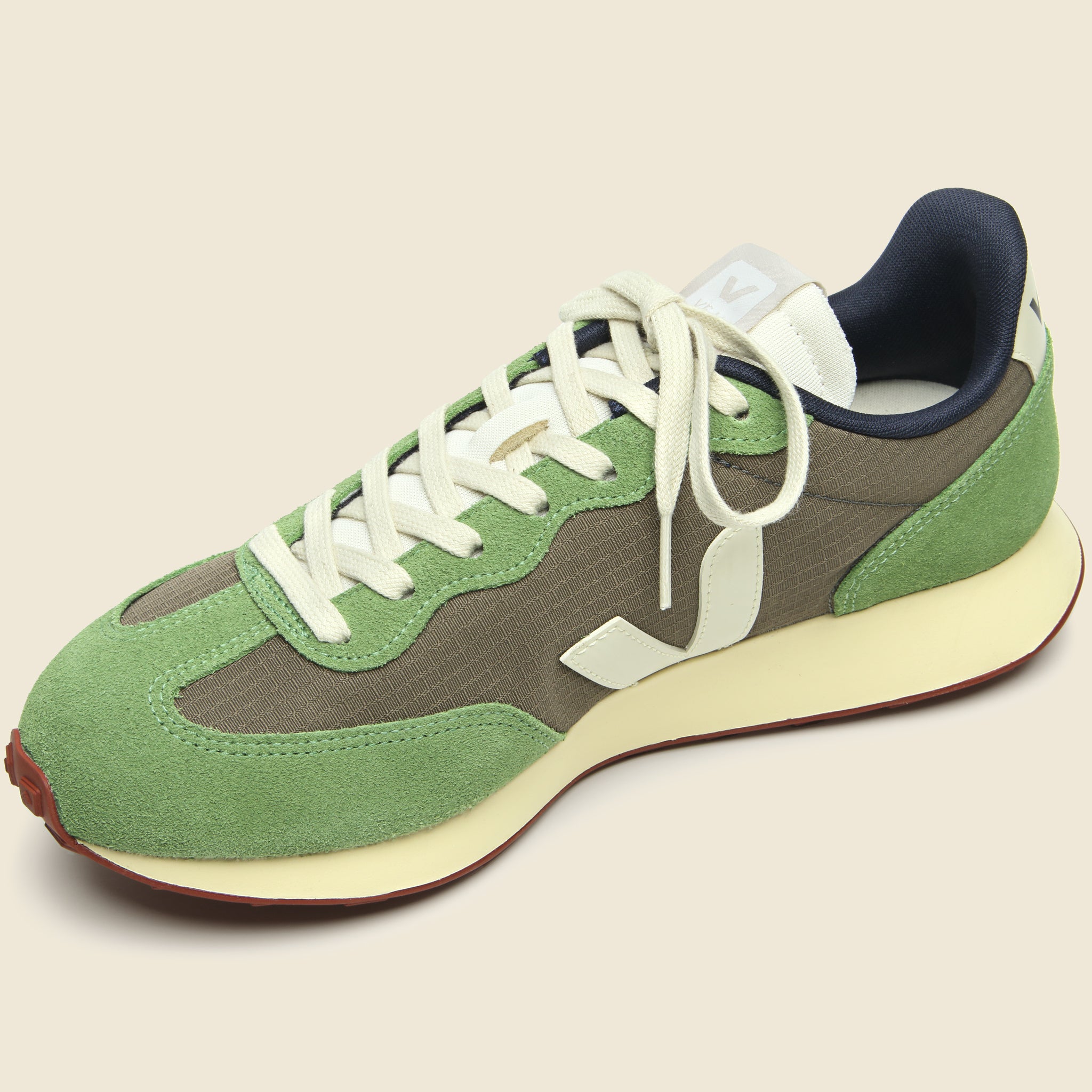 Rio Branco Ripstop Sneaker - Khaki Pierre - Veja - STAG Provisions - Shoes - Athletic