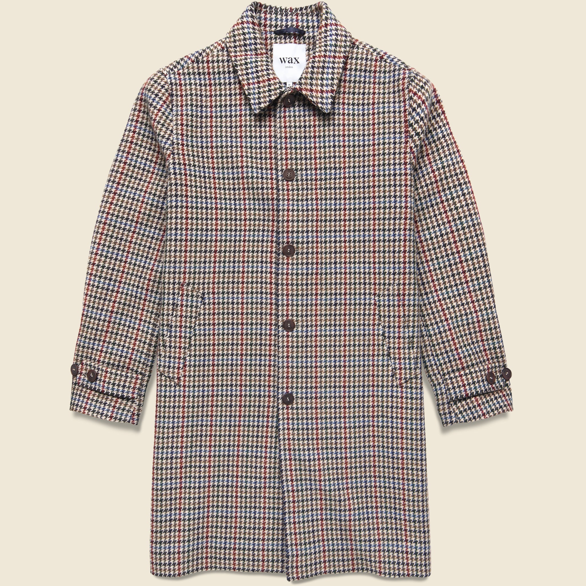 Stan Coat - Natural - Wax London - STAG Provisions - Outerwear - Coat / Jacket